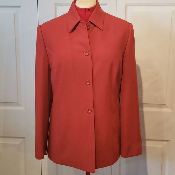 Imagio London Paris NY Rustic Orange Jacket - Picture 1 of 4